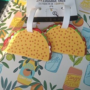 Taco luggage tags